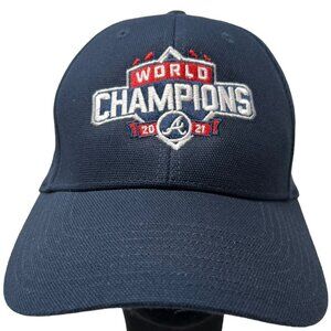 Atlanta Braves MLB World Series Champions Snapback Hat Cap El Jimador Tequila